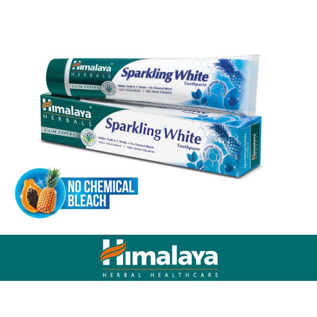 [HCM]KEM ĐÁNH RĂNG THẢO DƯỢC SPARKLING WHITE (ẤN ĐỘ) 200G CAO CẤP