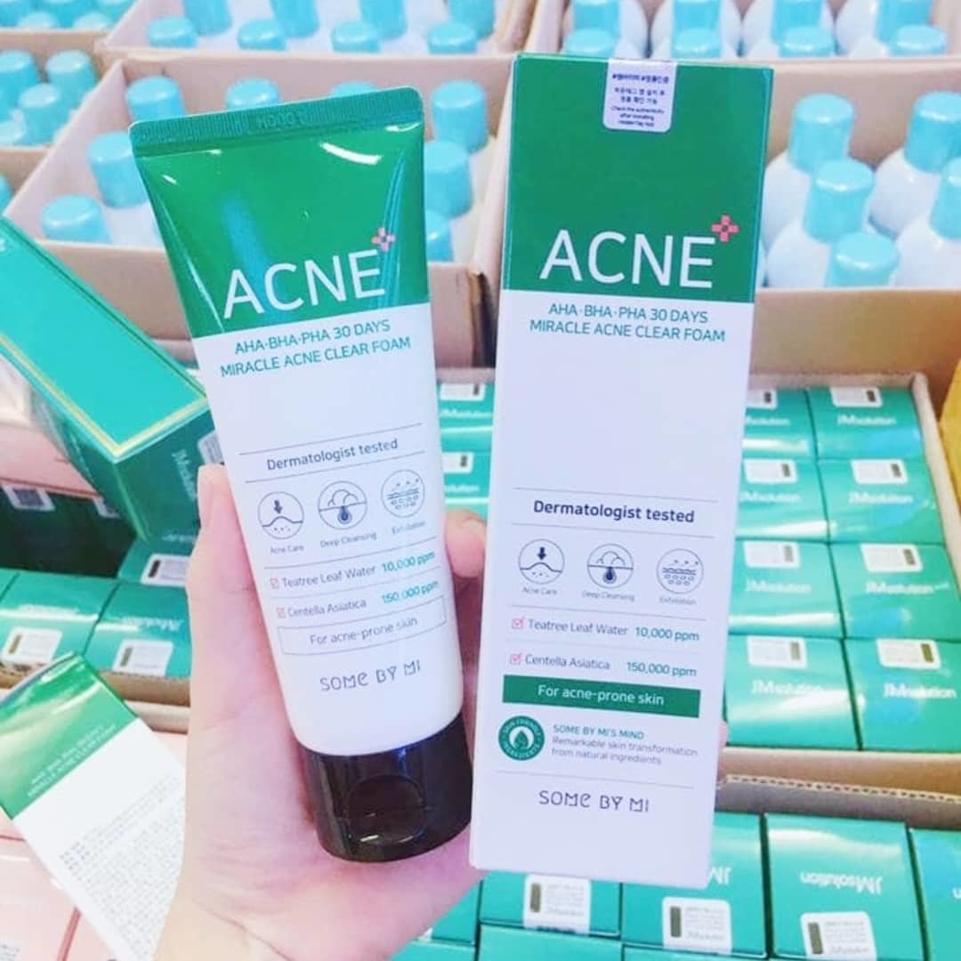 Sữa rửa mặt Some By Mi acne 30days