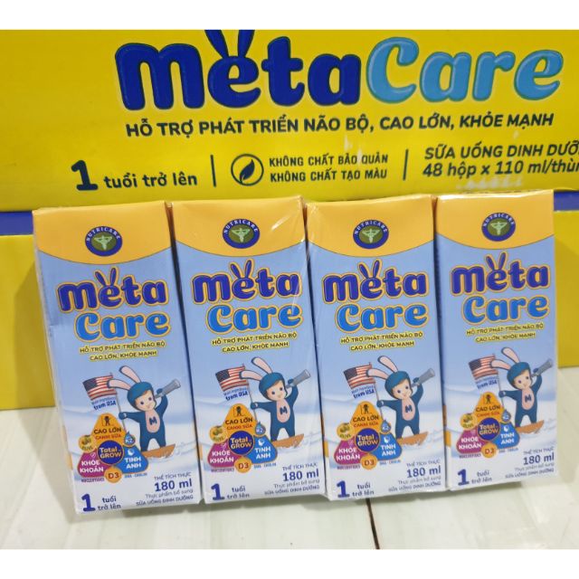 Sữa Meta Care pha sẵn 110ml sản phẩm mới của Nutricare