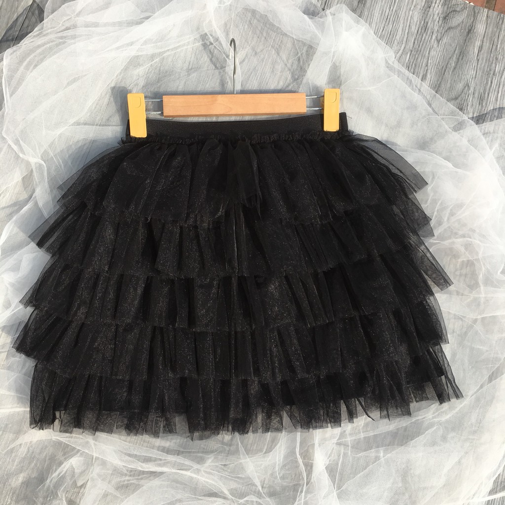 Chân váy ren bup bê 5 tầng trẻ trung, cá tính