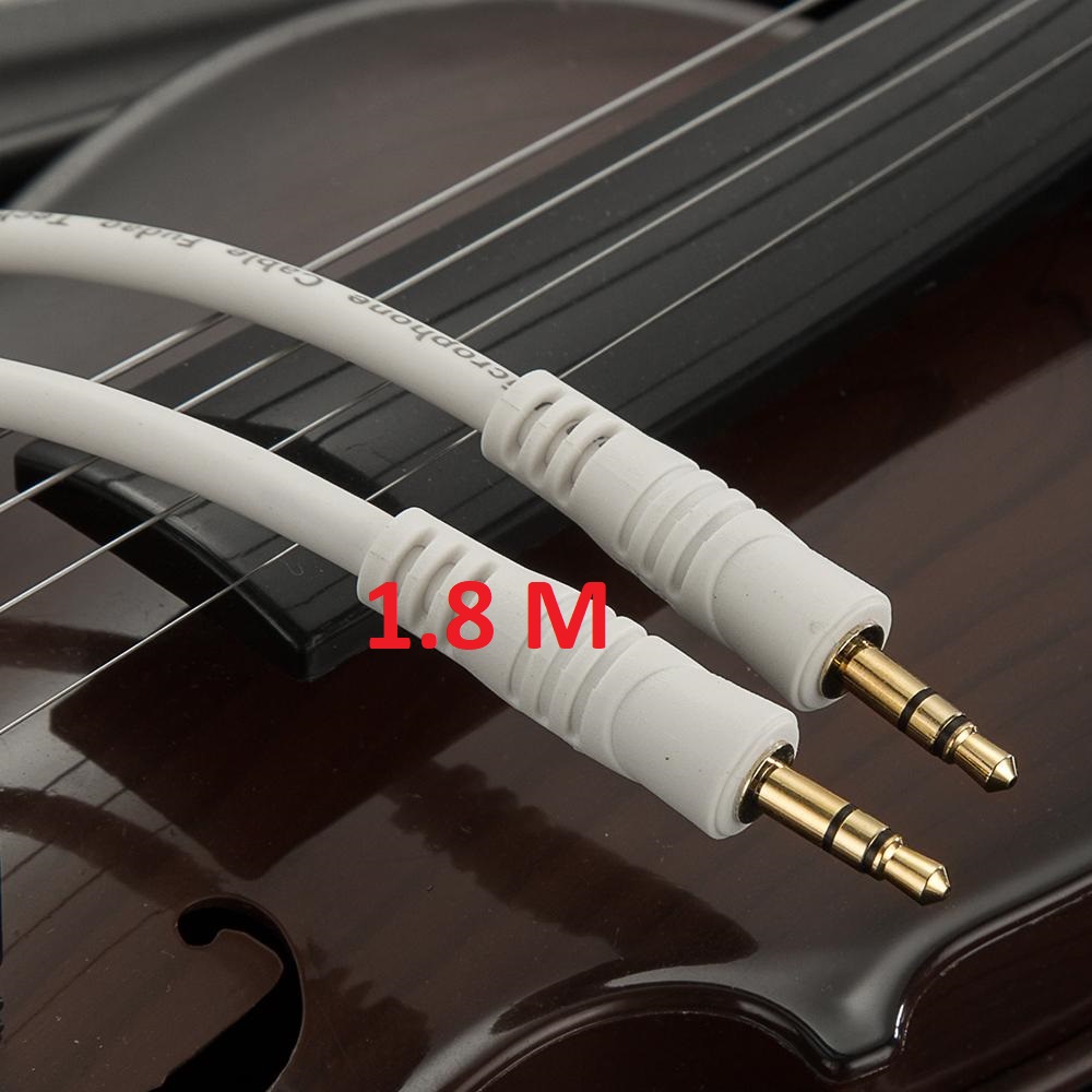 Dây loa 2 đầu 3.5ly dài 1.8m jsj loại tốt