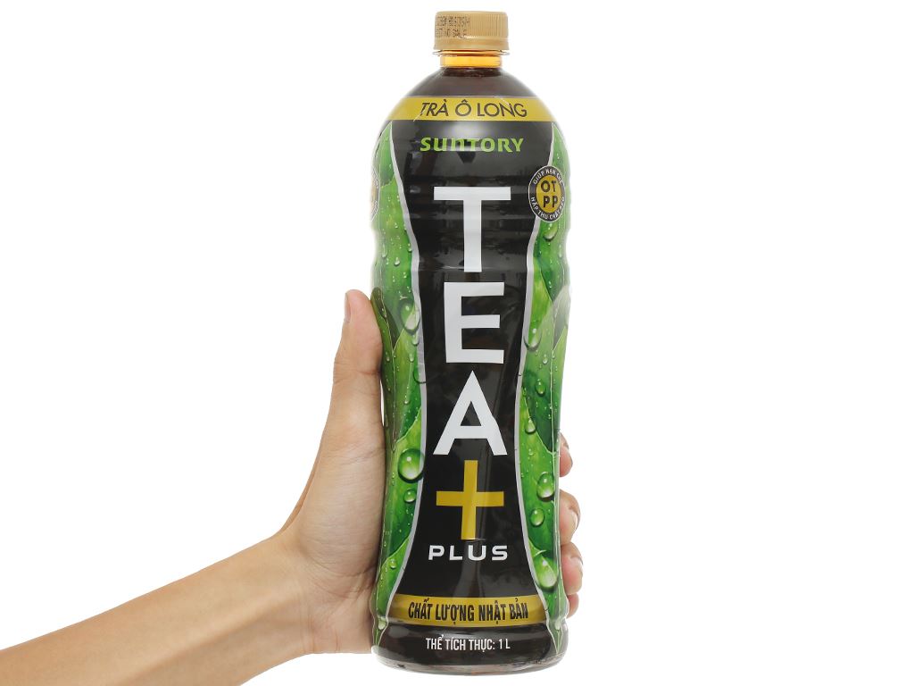 Trà ô long Tea Plus chai 1 lít