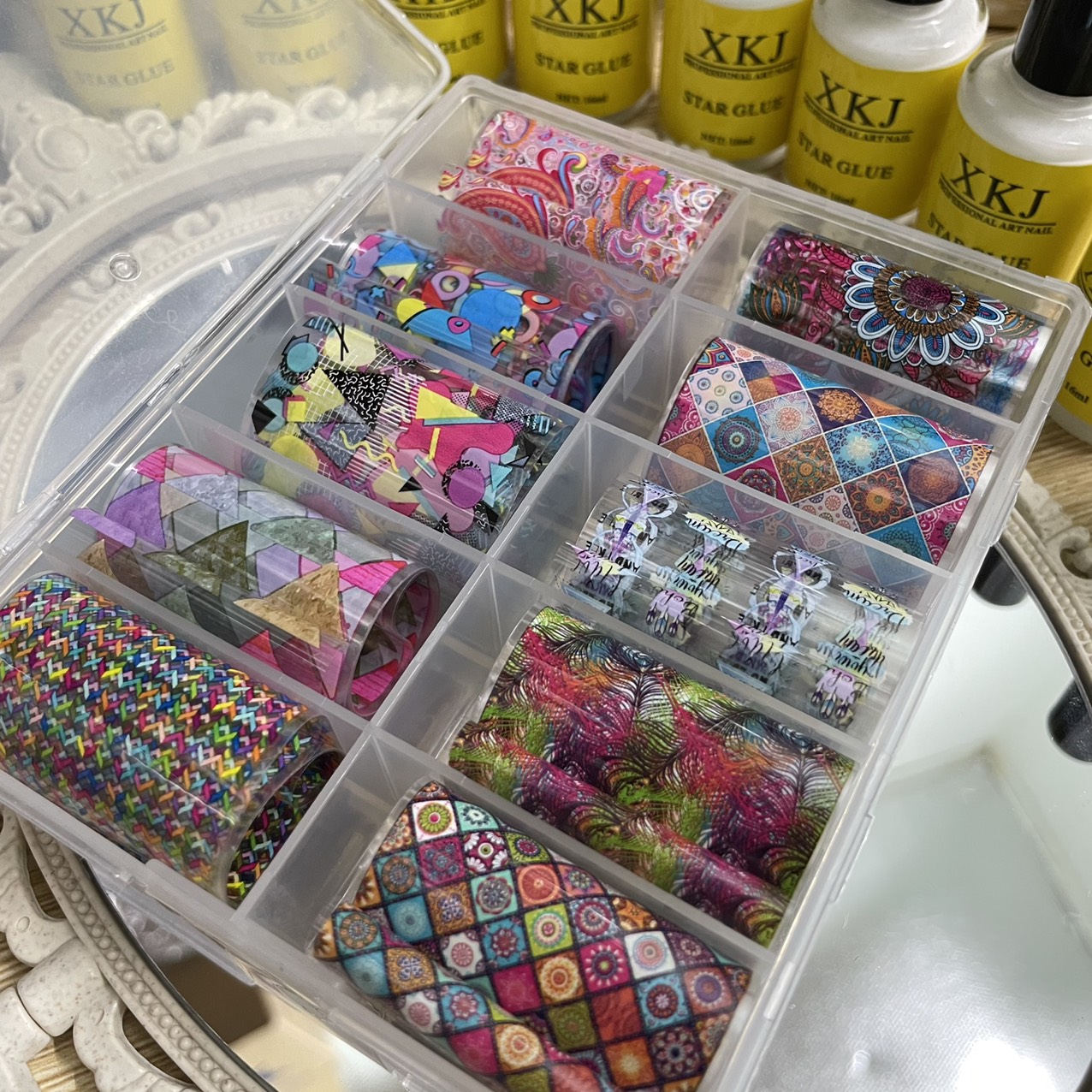 Foil trang trí móng tay siêu đẹp dành cho thợ nail