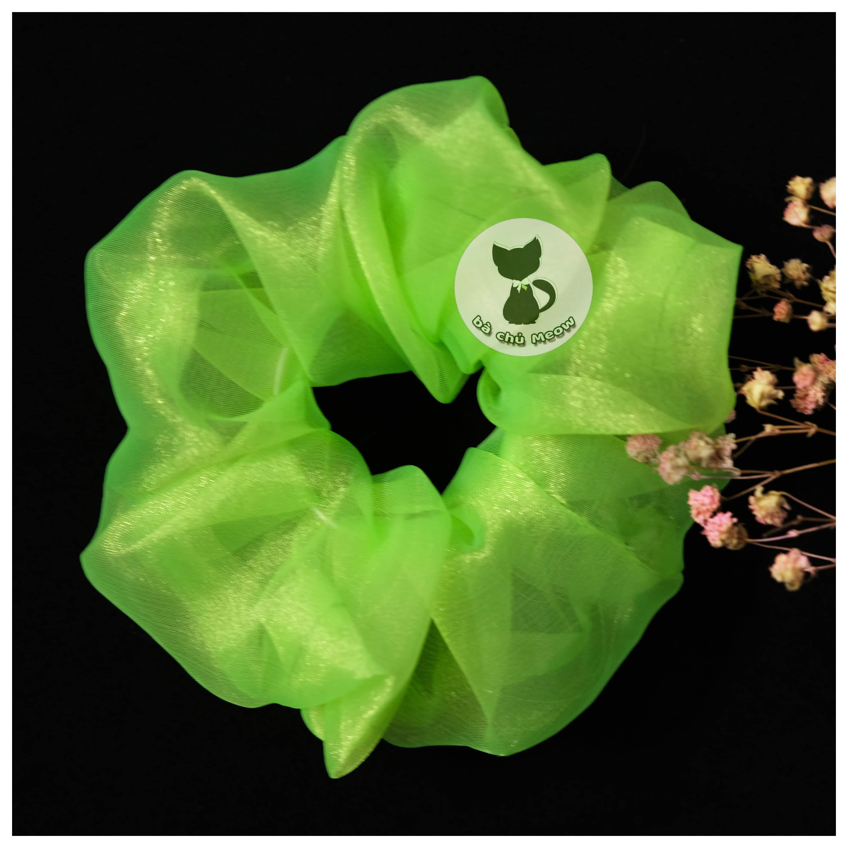 Dây cột tóc - Đồ cột tóc phong cách Vintage - Scrunchies dễ thương