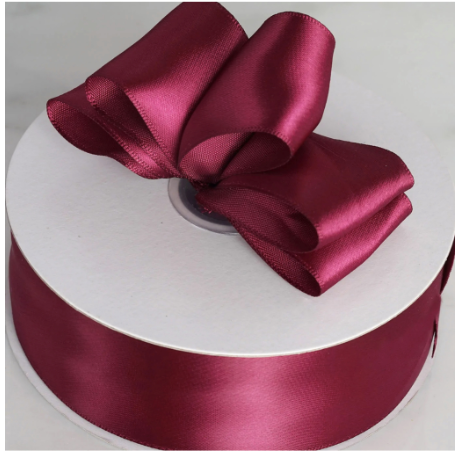 Ruy băng lụa satin dày cao cấp 3,8cm 1 mét