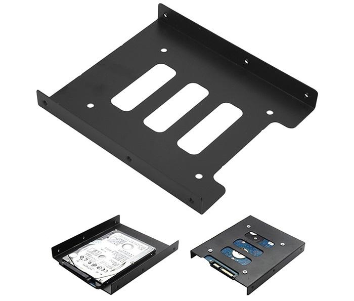 Khay chuyển SSD hoặc ổ cứng 2.5 sang 3.5 để bàn (kim loại)
