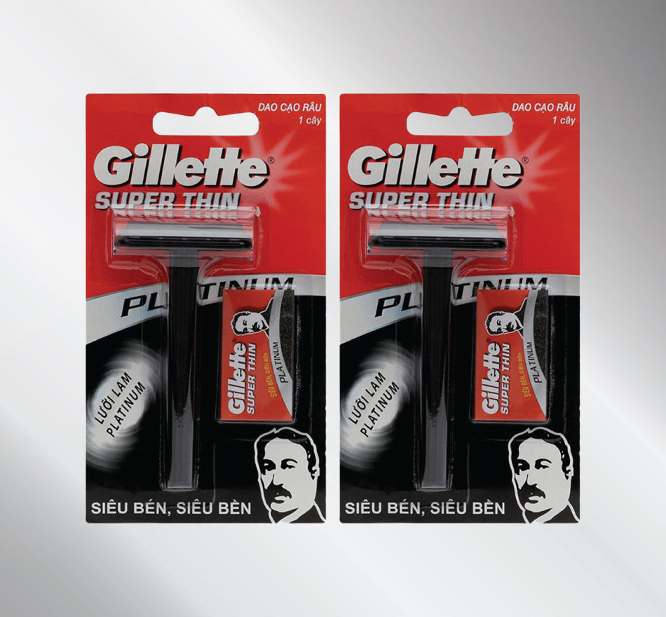 Dao Cạo Râu Lưỡi Lam Gillette Super Thin