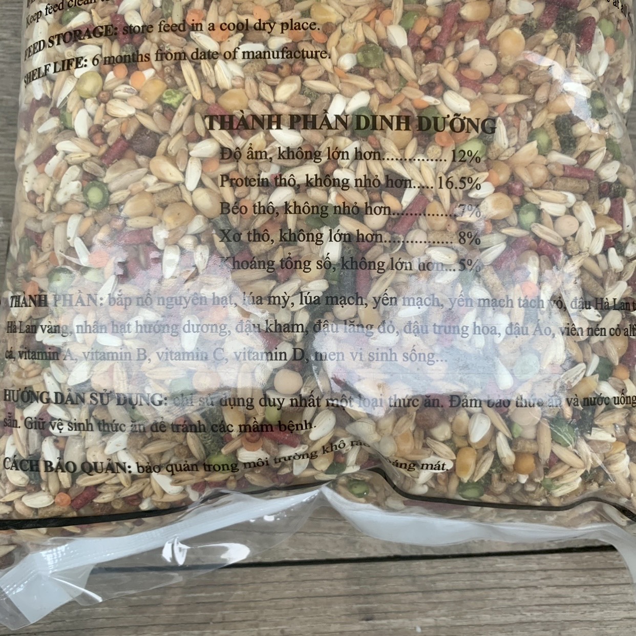 [Chọn loại] Ngũ Cốc Gà Đá GameBird KQ Bịch 2.26kg