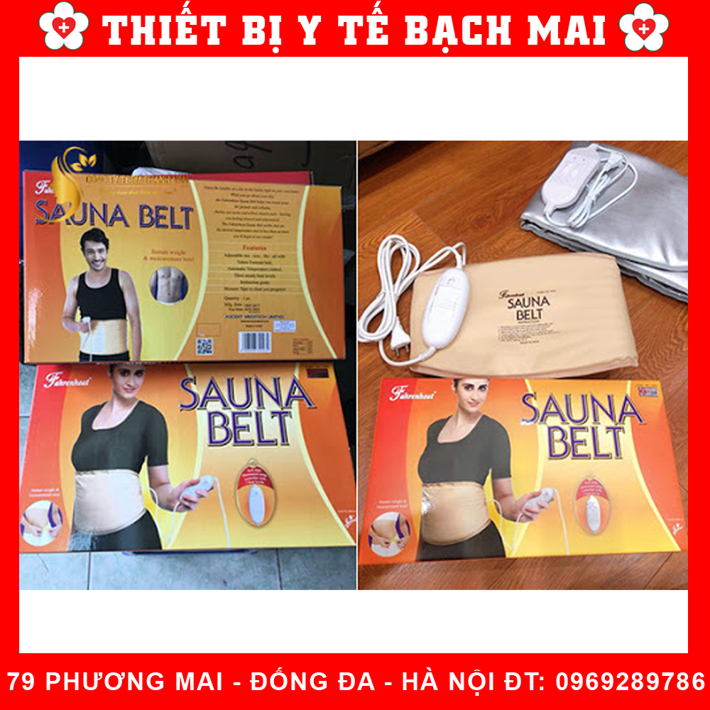 Đai Quấn Nóng Giảm Béo Sauna Belt [ Ấn Độ, Bảo Hành 01 Năm Đổi Mới]
