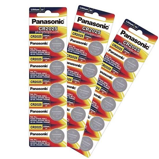 Pin CR2025 Panasonic ( 1 vỉ 5 viên)