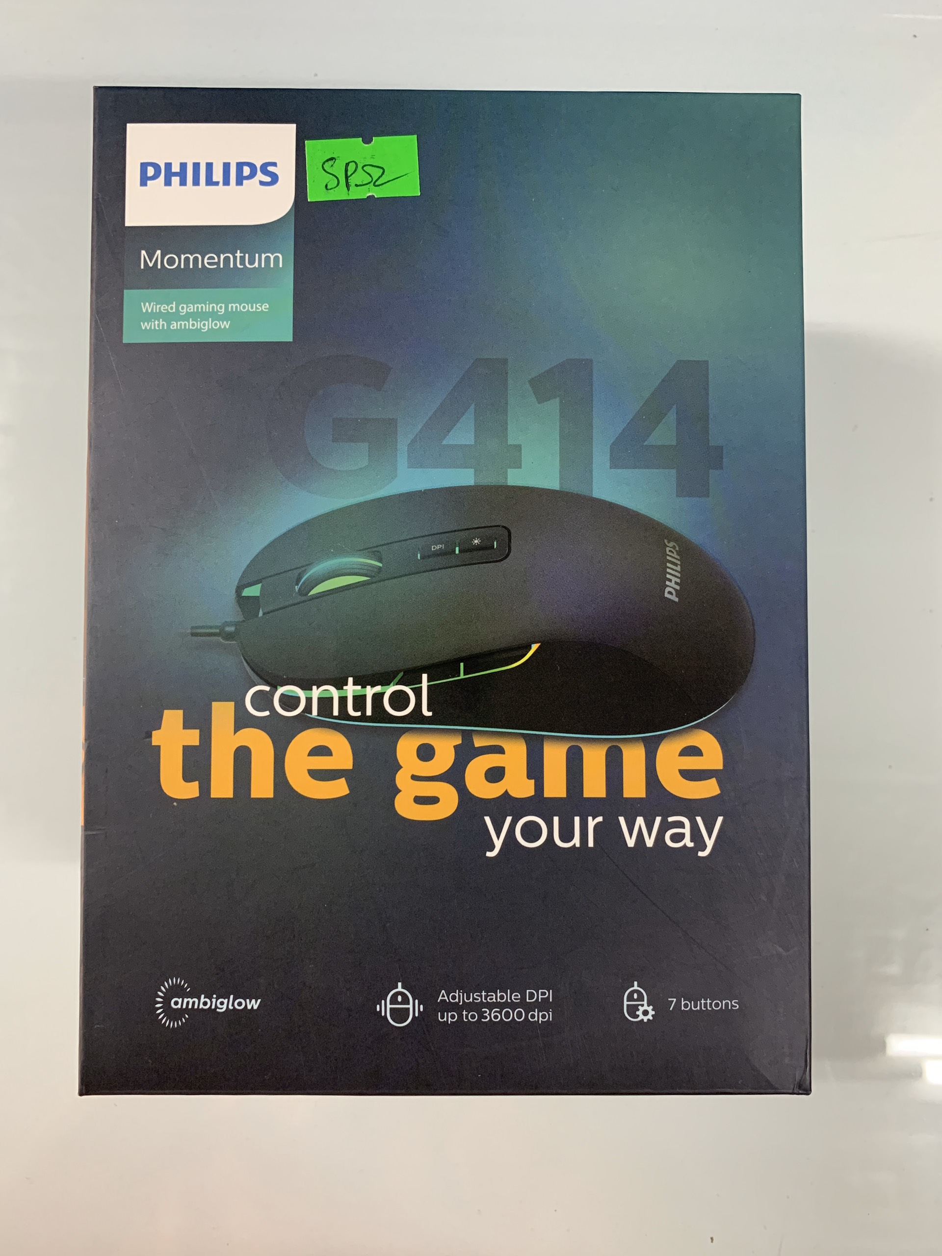 CHUỘT Philips SPK 9414 ĐEN USB (G414)