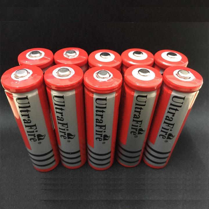 [HCM]10 VIÊN PIN SẠC 18650 3.7V 4200MAH ULTRAFIRE.