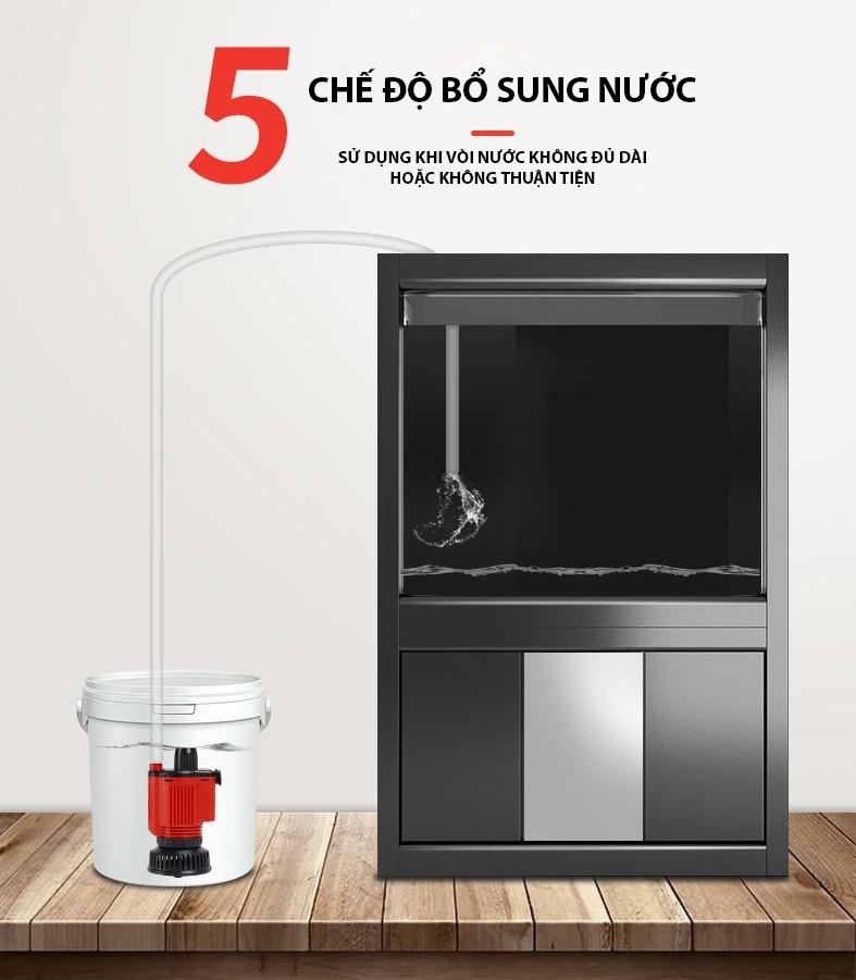 Máy hút cặn, lọc cát, vệ sinh bể cá Biotechnology No1