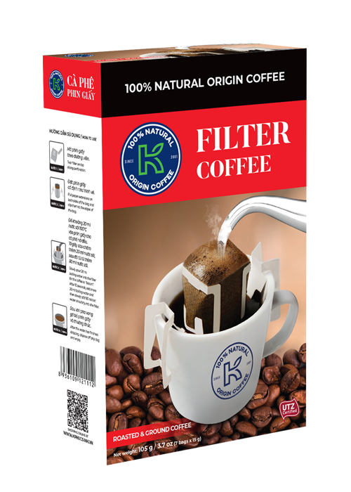 K COFFEE FILTER 105G