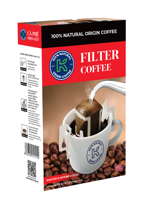 K COFFEE FILTER 105G 