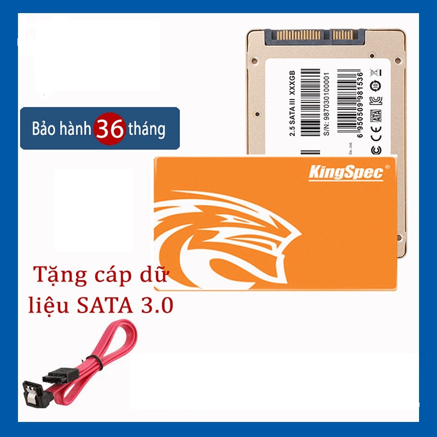 Ổ cứng Ssd 120Gb Kingspec / 120 gloway - bảo hành 36 tháng !!!