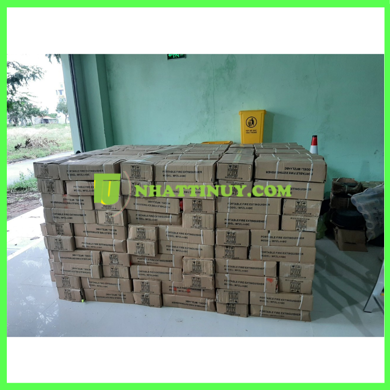 Bình chữa cháy MFZ4 ABC 4kg không tem