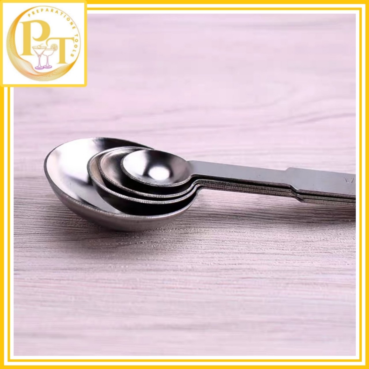 Bộ thìa đong inox 4 cái