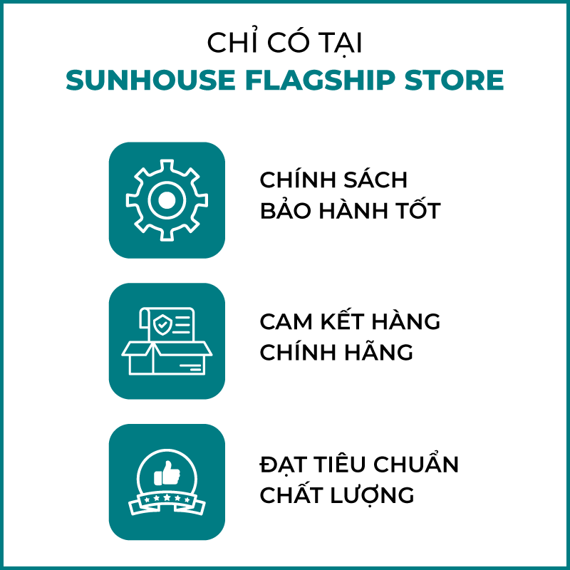 Đèn pin đa năng SUNHOUSE SHE-4200 đèn LED siêu sáng, không phát ra tia UV - Hàng chính hãng