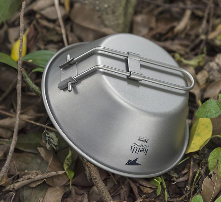 Chén ăn dã ngoại gấp gọn Titanium Keith Ti5320 - 300ml