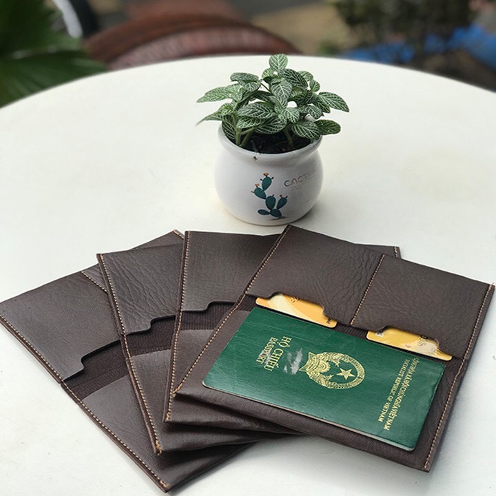 Ví Đựng Passport , Đựng Hộ Chiếu Da PU Cao Cấp