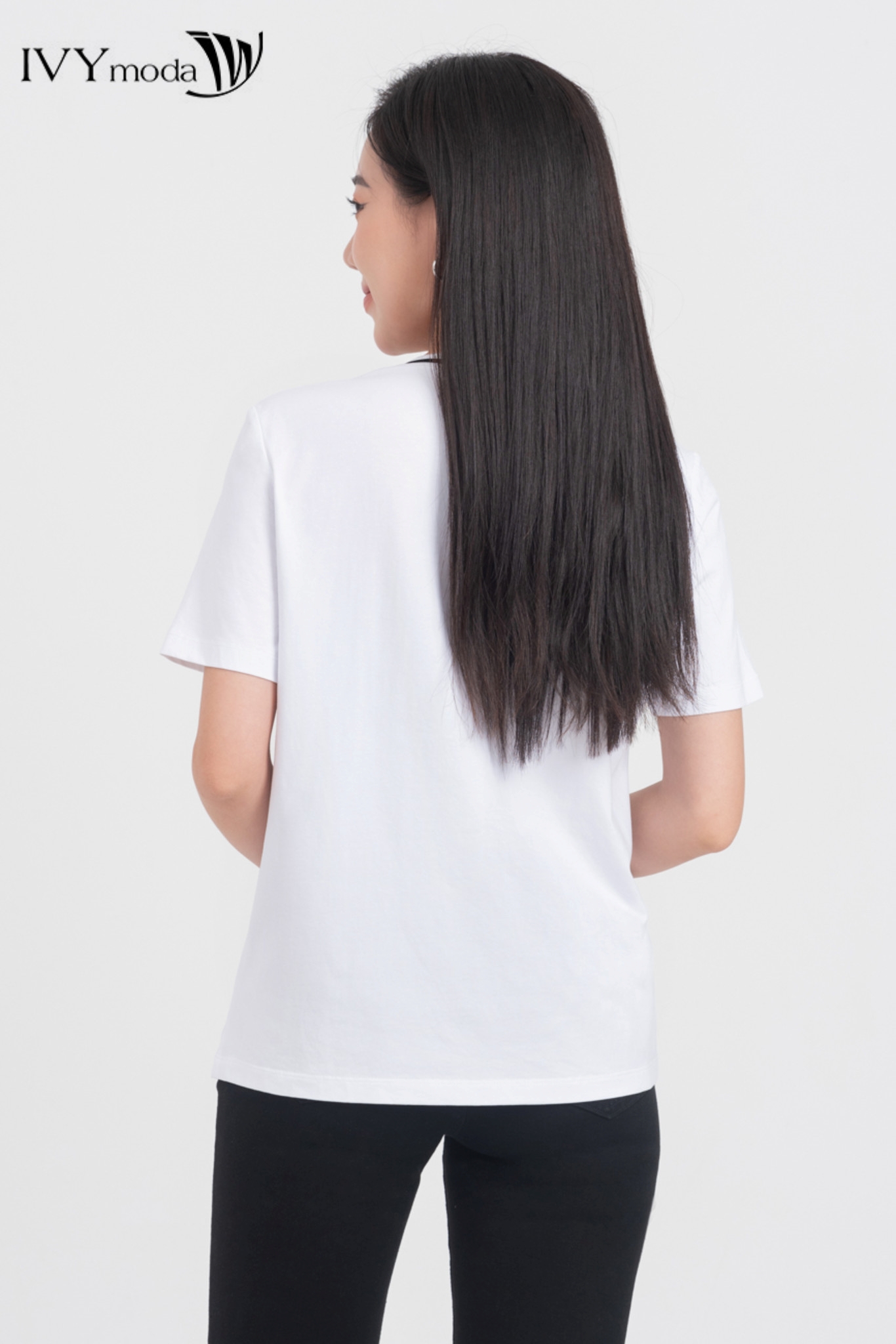 Áo thun Flower IVY moda MS 57M8452