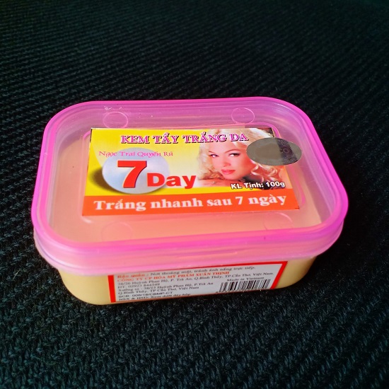 [HCM]Kem dưỡng trắng da toàn thân 7 Day  (100g)