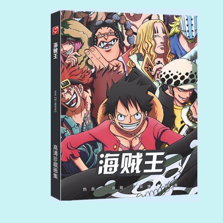 Album ảnh Photobook One piece Đảo Hải Tặc bìa cứng tặng kèm poster tập ảnh