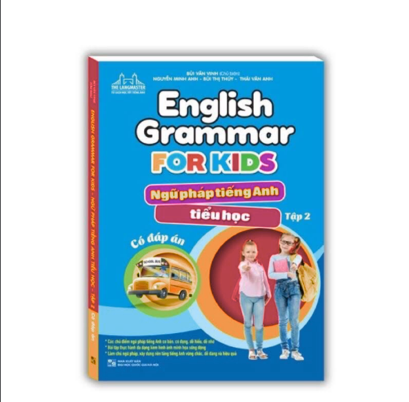 Combo 3 cuốn English Grammar For Kids - Ngữ Pháp Tiếng Anh Tiểu Học