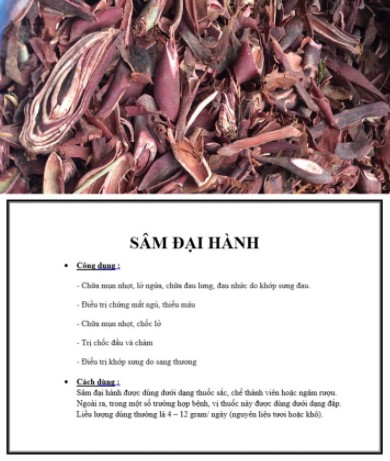 Sâm đại hành (tỏi đỏ) - Gói 1kg LV151