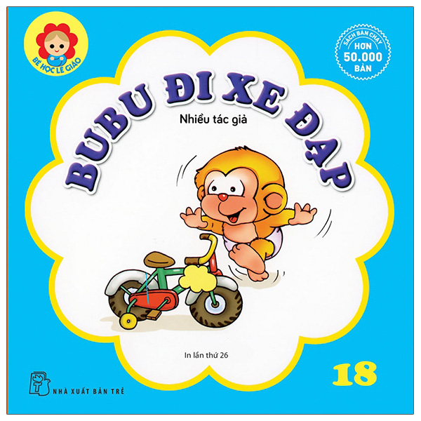 Fahasa - bé học lễ giáo - bubu tập 18: đi xe đạp