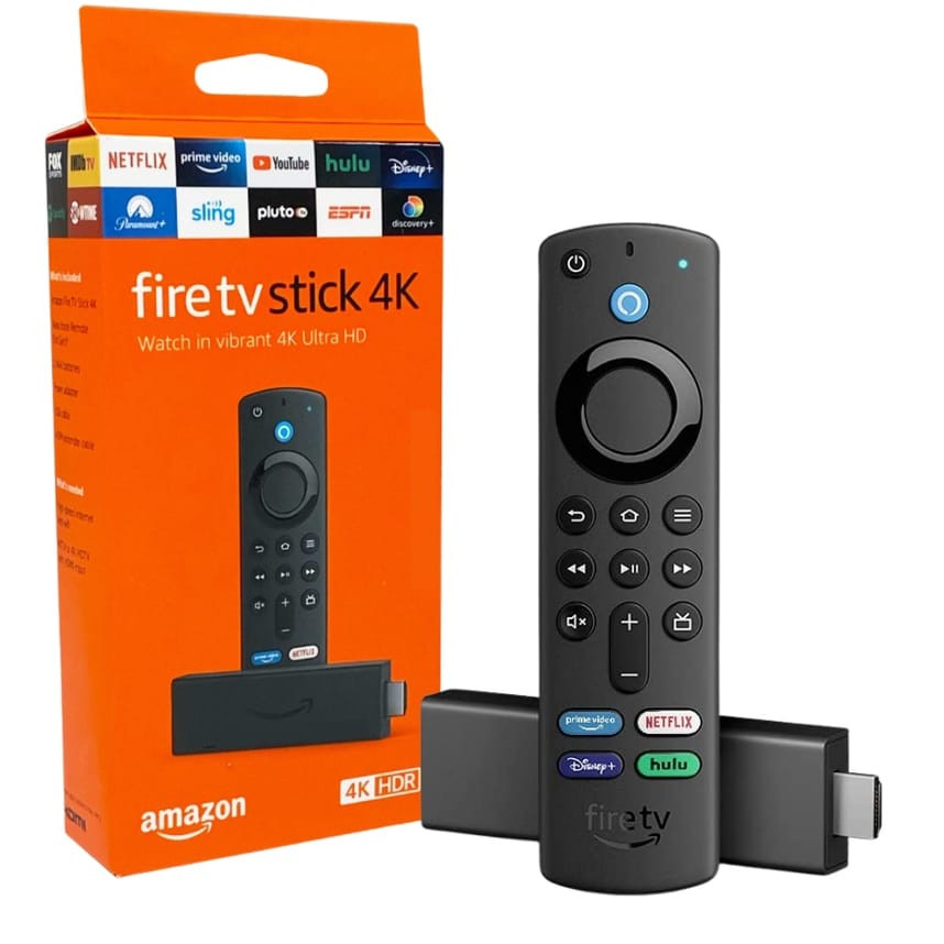 Amazon Fire TV stick 4K/4K MAX (Kèm Alexa Voice Remote ) mới 100% + Bảo hành 12 tháng