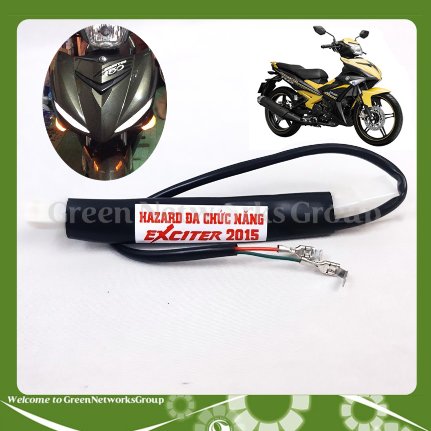 Mạch chớp xi nhan Hazard đa chức năng cho ex150 Greennetworks