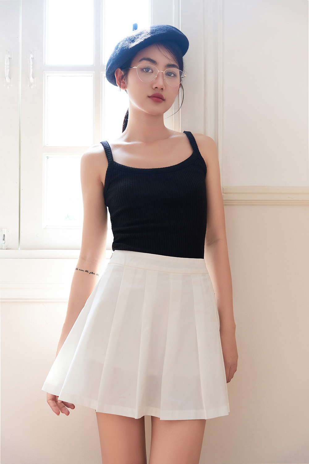 DOTTIE -  Áo thun hai dây căn bản - T0667