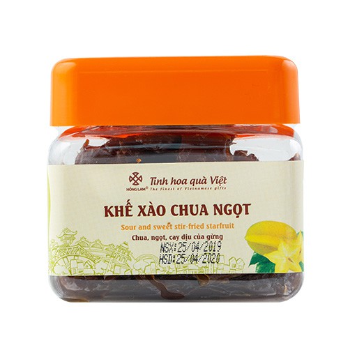 KHẾ XÀO CHUA NGỌT HỒNG LAM