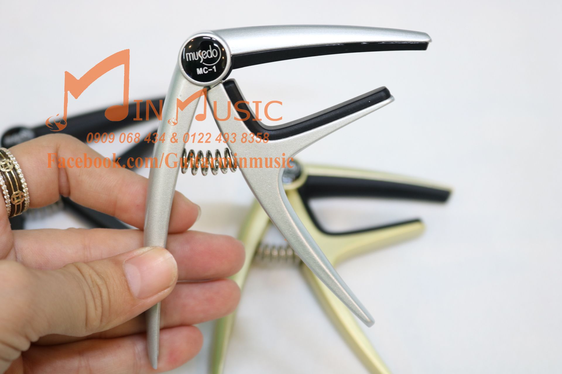Capo guitar Acoustic Musedo MC1 (capo dùng cho đàn dây sắt)