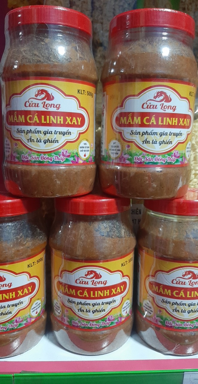 MẮM CÁ LINH XAY CỬU LONG 500g