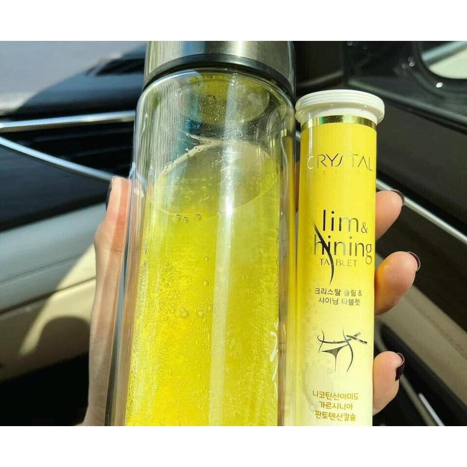 [Chính hãng] Viên Sủi giảm cân Crystal Slim Hàn Quốc