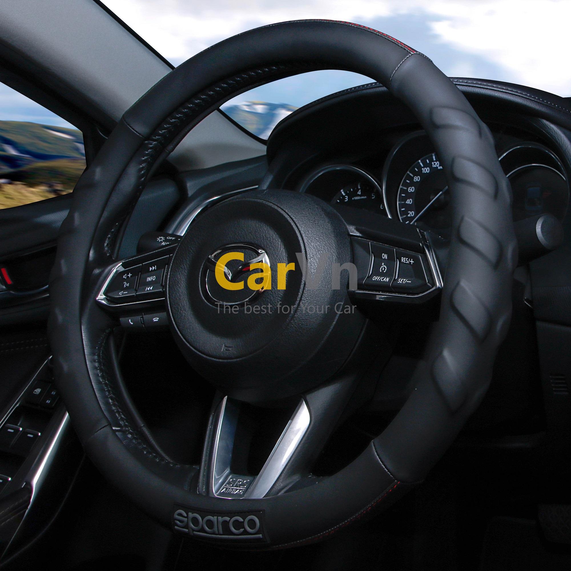 [HCM]Bọc vô lăng Sparco Corsa (SPC1117BK)