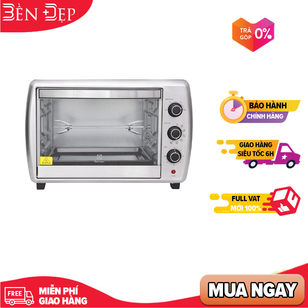 Lò nướng Electrolux EOT38MXC 38 lít (Giá áp dụng giao tại HN, HCM& các tỉnh liên hệ shop)