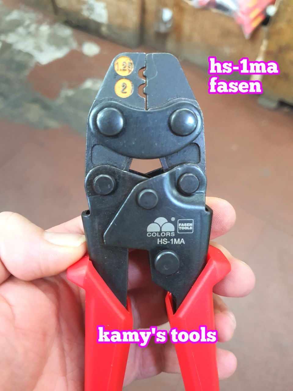 [HCM]Kìm Bấm Cos Fasen Hs-1ma (Kiềm Bấm Cos Kềm Bấm Cos)