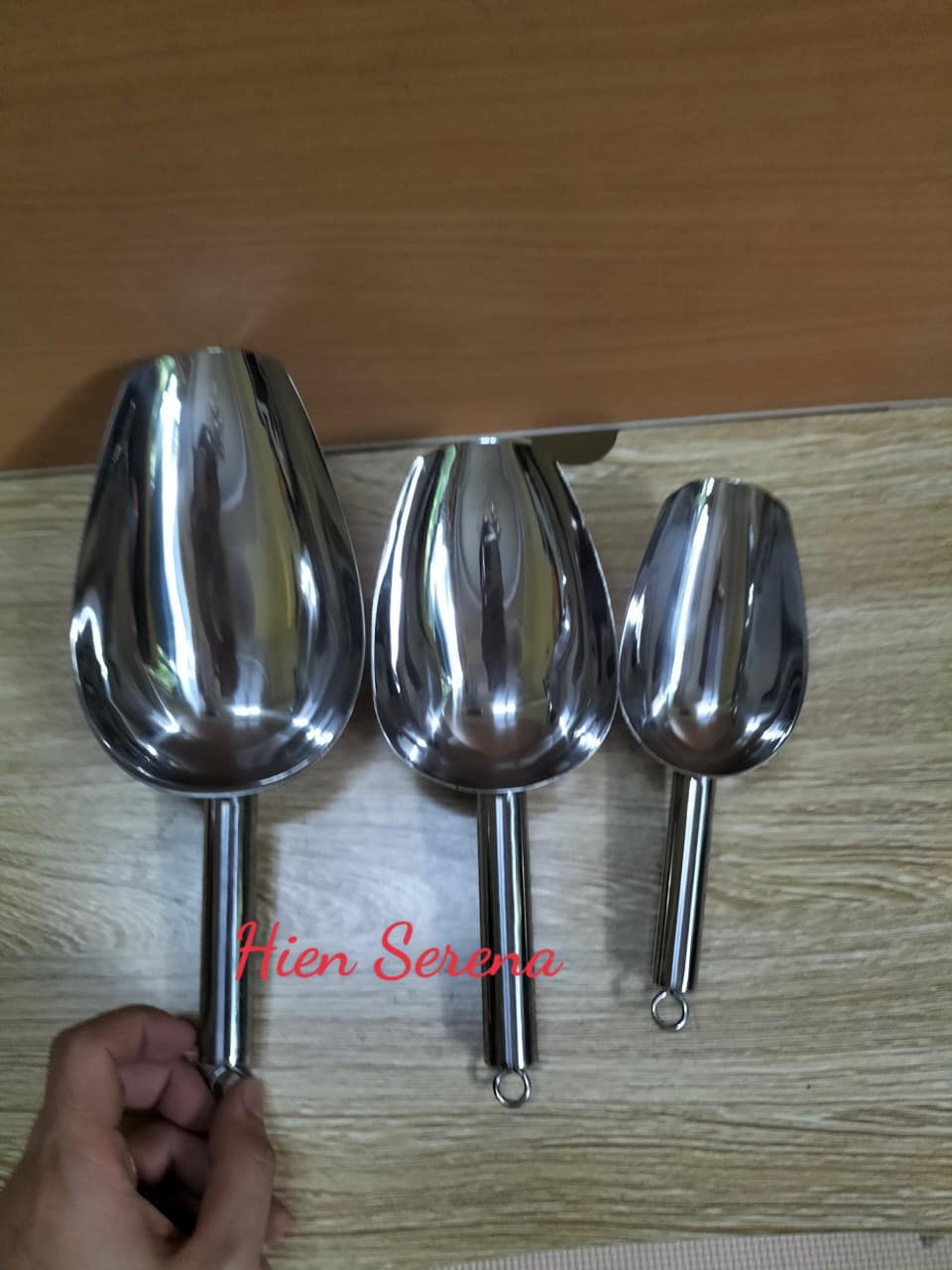 Muôi xúc đá inox cao cấp loại lớn