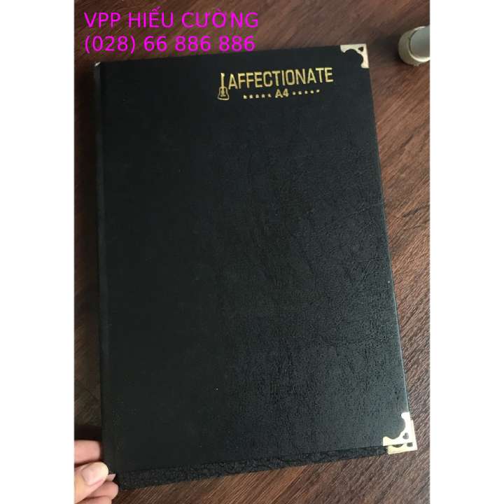 Sổ bìa da ck a4 dày . do vpp hiếu cường cung cấp