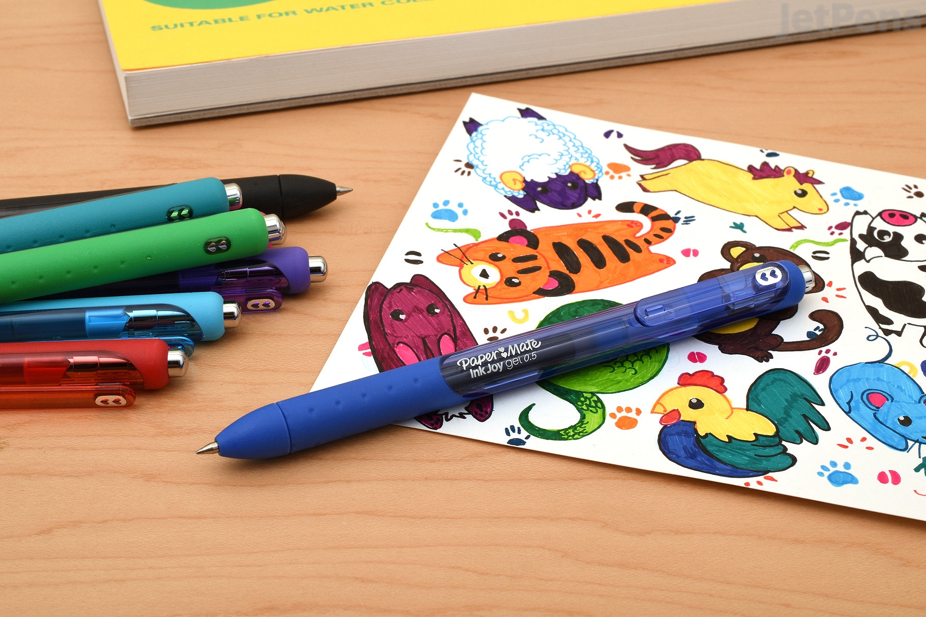 [HCM]Bút bi bấm Paper Mate InkJoy Gel RT - Medium 0.7mm