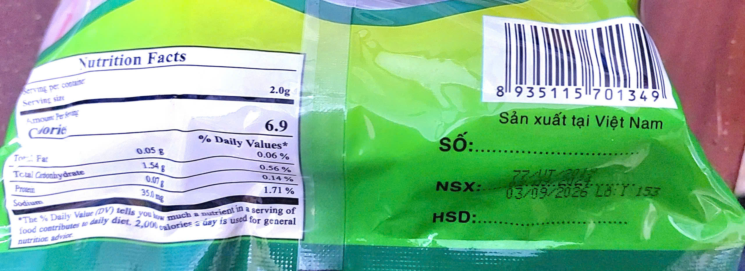 Trà Atiso Vĩnh Tiến XANH 100 gói