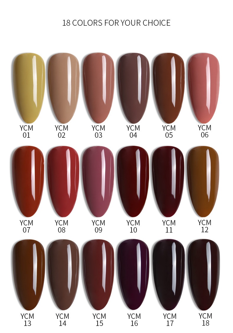 Sơn Gel As mã YCM chai đỏ 15ml