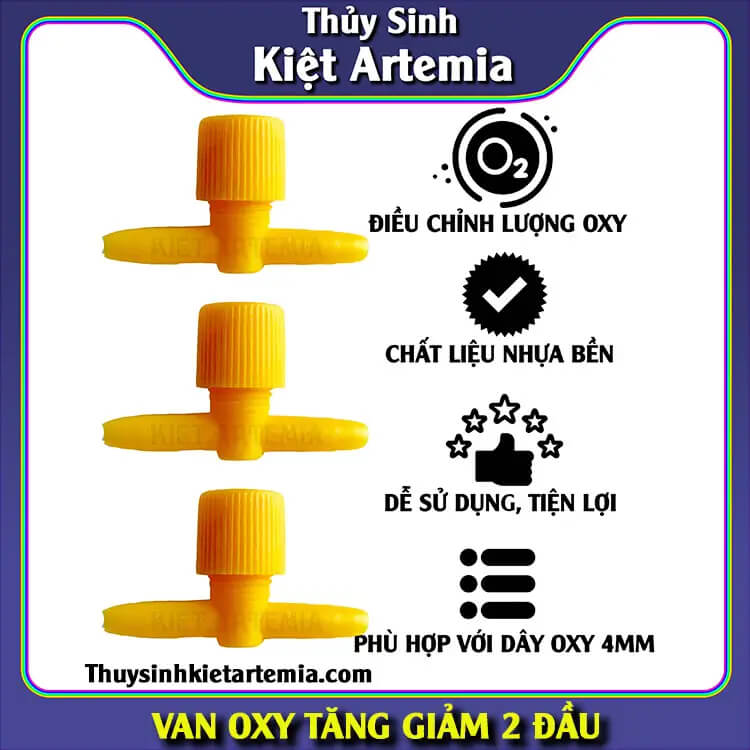 Van chia dây oxi, van nối dây oxi