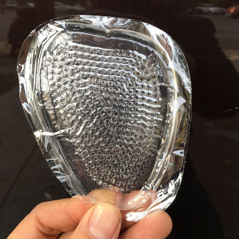 Miếng lót mũi giày êm chân silicon trong suốt (1 cặp)
