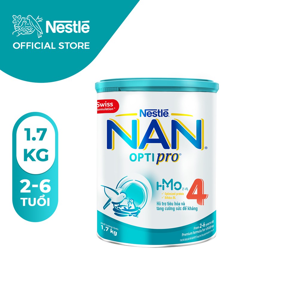 Sữa Bột Nestle NAN Optipro 4 (1.7kg)