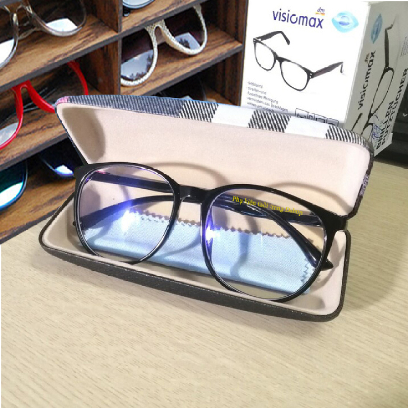 Giá bán [FREESHIP]- Mắt kính giả cận nữ, mắt kính giả cận chống ánh sáng xanh, kính mắt giả cận cute, kính chống tia bức xạ